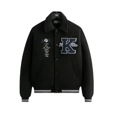 Kith Wool Coaches Jacket "Black"