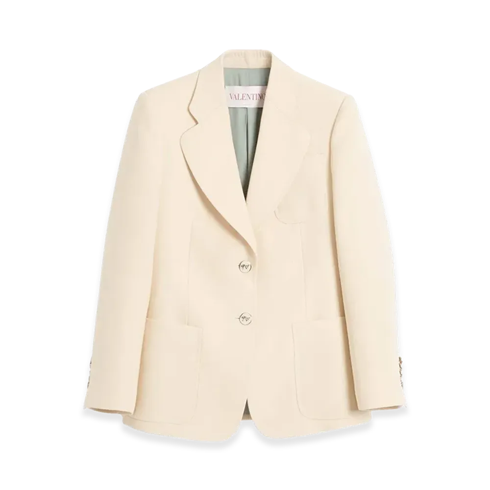 Valentino Women's Pap Jackets "Off White"