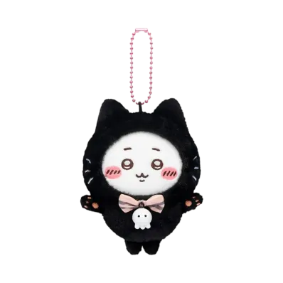 Gray Parka Service -Chiikawa- Chikawa Black Cat Mascot (Chikawa)