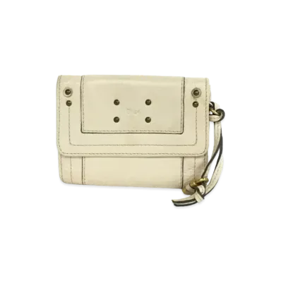 Chloe Fold Wallet "White"