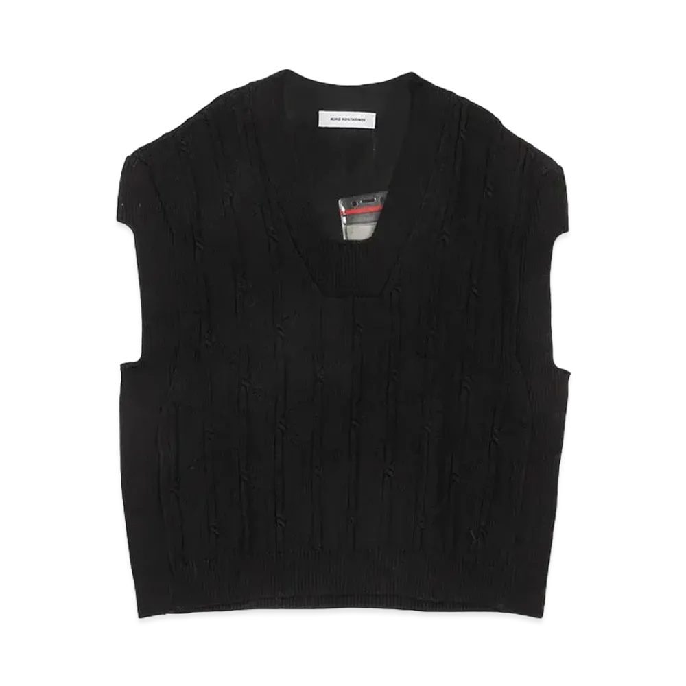 KIKO KOSTADINOV Merli Twinset Vest "Black"