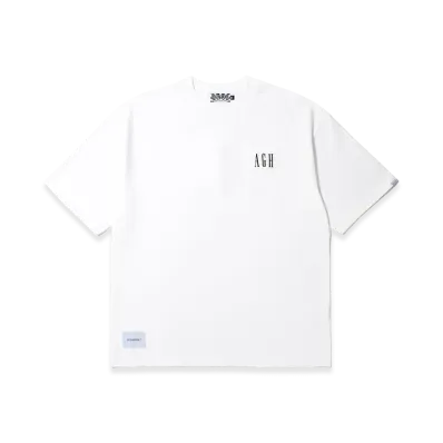 APHRODITEGANG Small AGH Logo Embroidery S/S Tee "White"