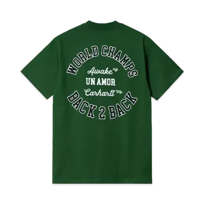 Carhartt WIP x AWAKE NY Pocket Tee "Green"