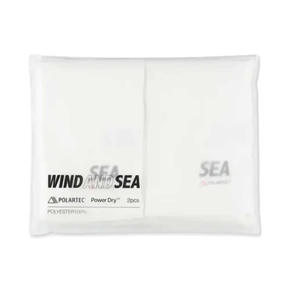 WIND AND SEA Polartec Power Dry 2P S/S Tee "White"