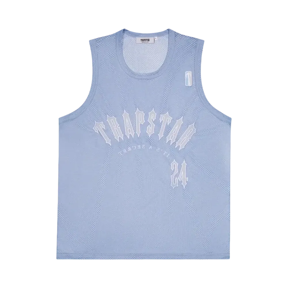 TRAPSTAR Irongate Arch Basketball Vest "Light Blue"