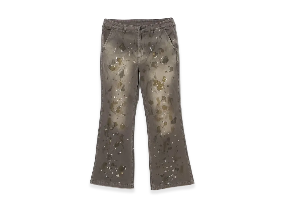 BEAMS FUTURE ARCHIVE / Miritary Flare Pants "Charcoal Gray"