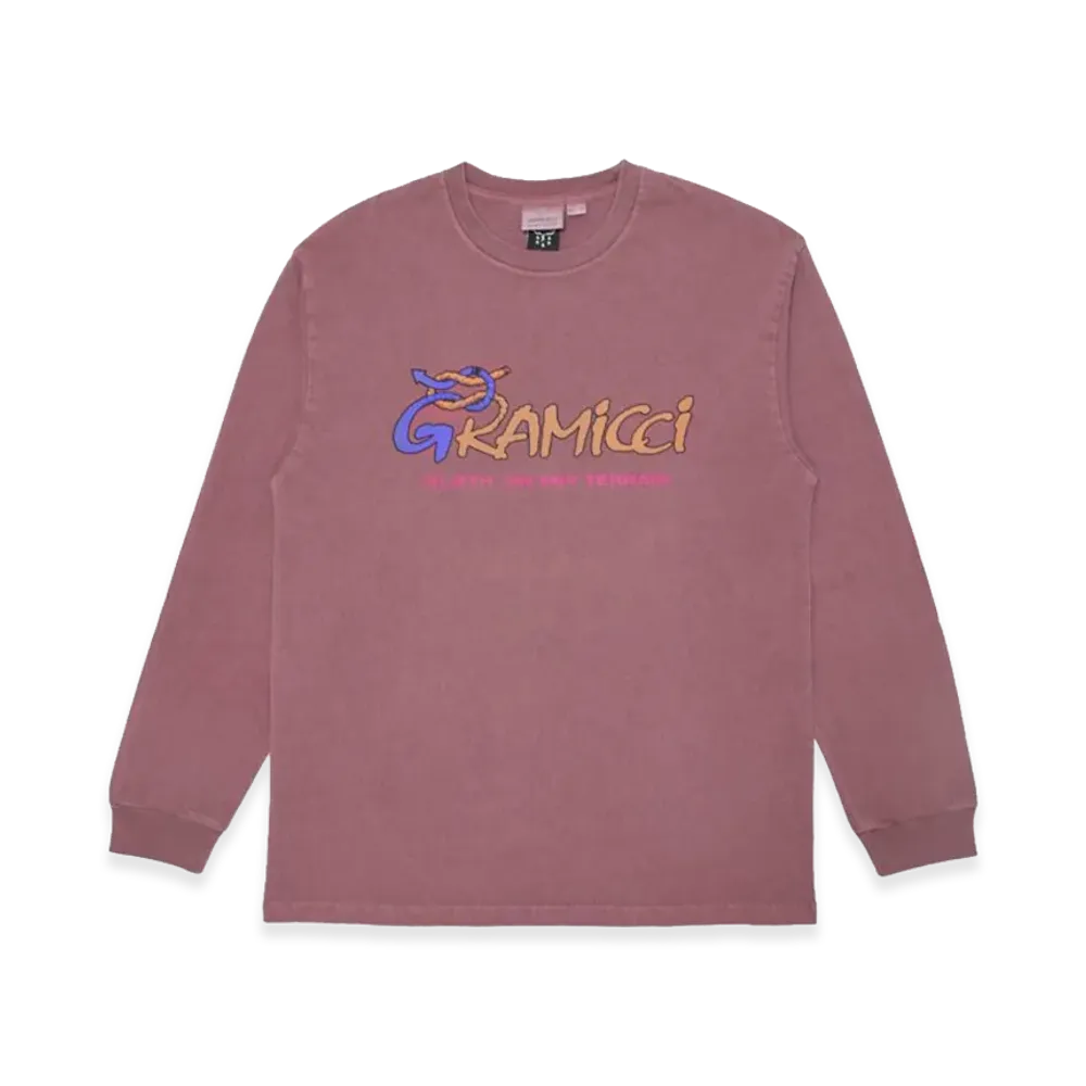 GRAMICCI x ALWAYTH AL8TH Graphic L/S T-Shirt "Red"