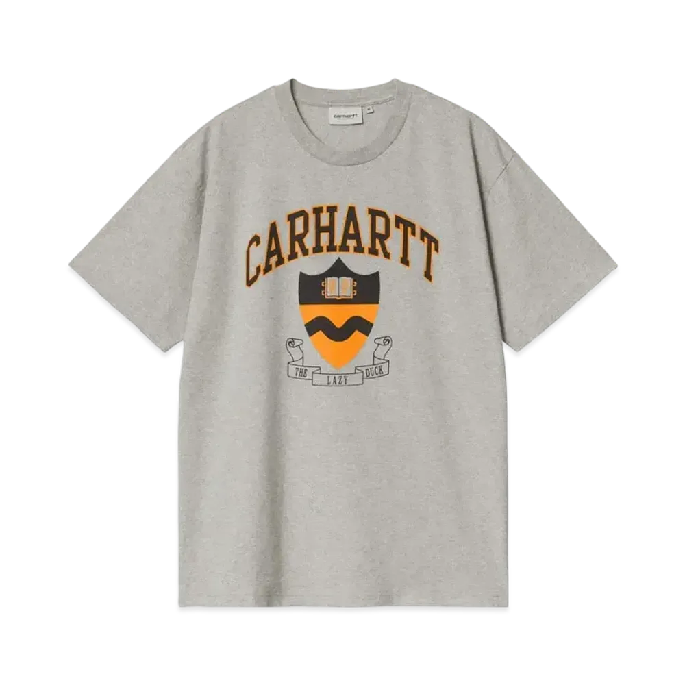 Carhartt WIP S/S Lazy Duck Academy T-Shirt "Grey Heather"