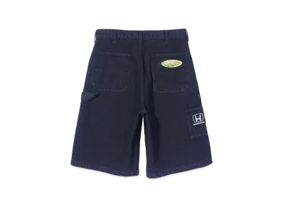 XLARGE x Honda Parts Suppliers Denim Short Pants "Black"