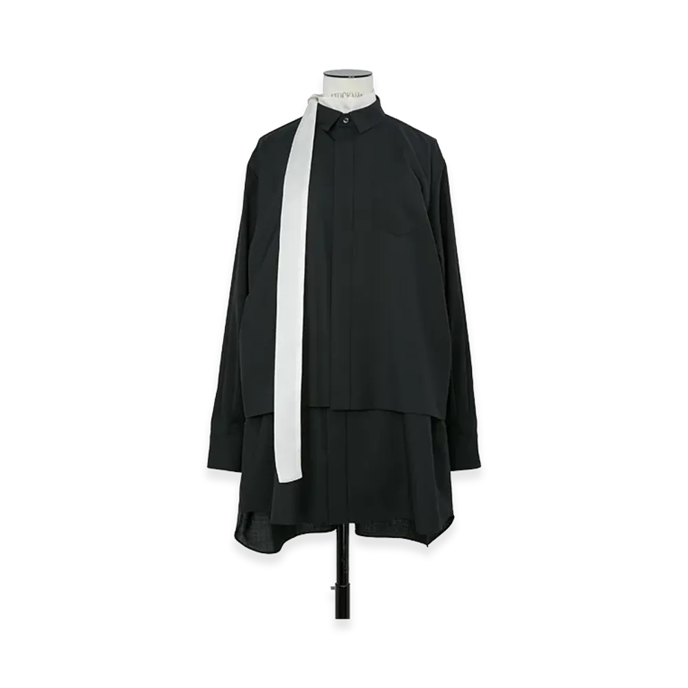 sacai Women's Suiting Dress "Black"