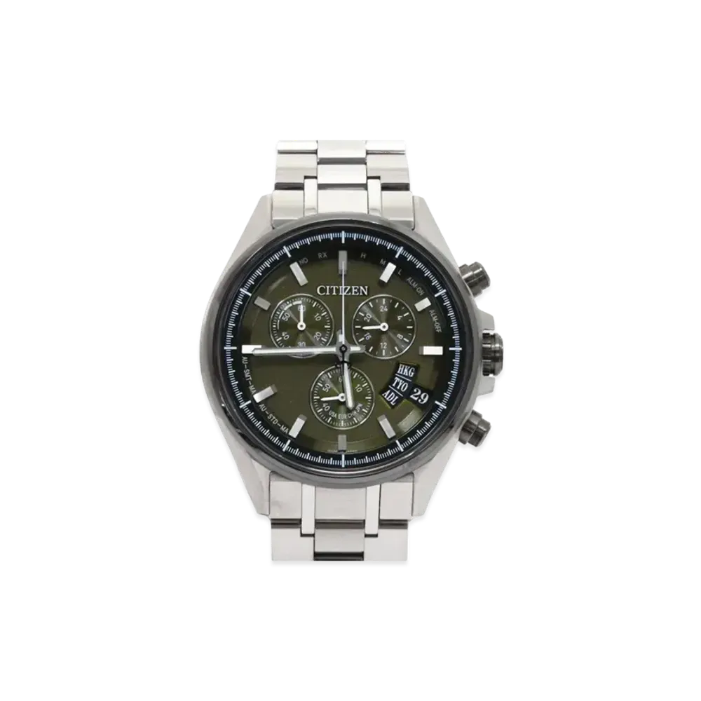 CITIZEN Atessa Eco-Drive Direct Flight Limited Model "Khaki" BY0144-56W