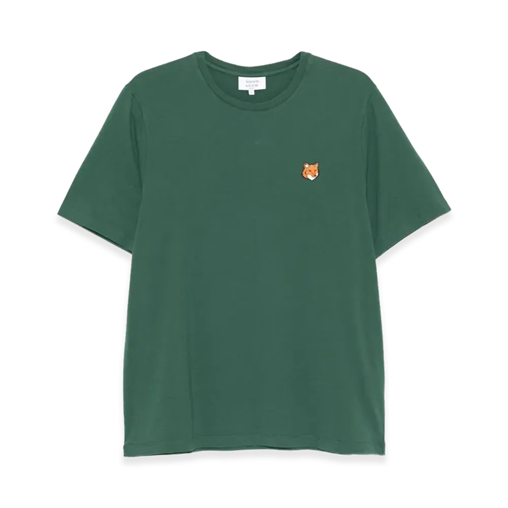 Maison Kitsune T-Shirts "Bottle Green"