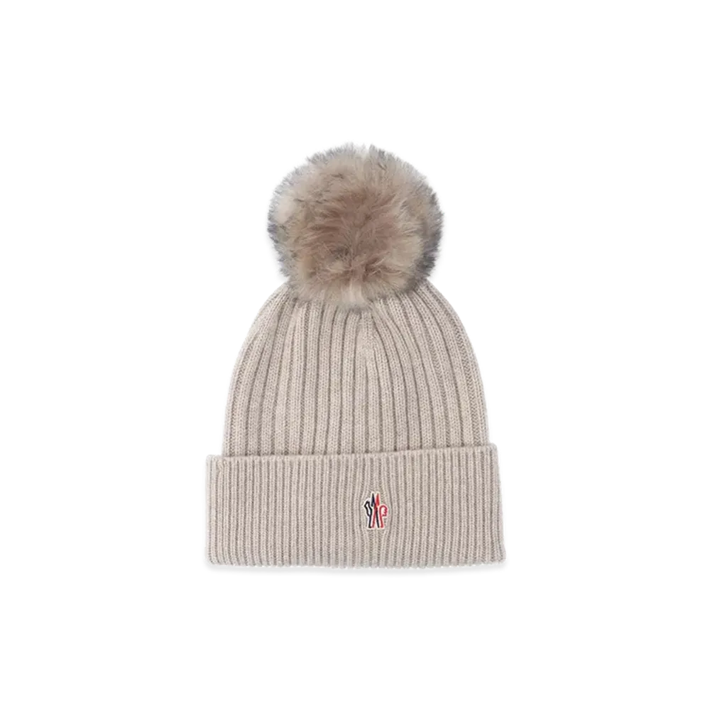 MONCLER Women's Grenoble Hats "Beige"
