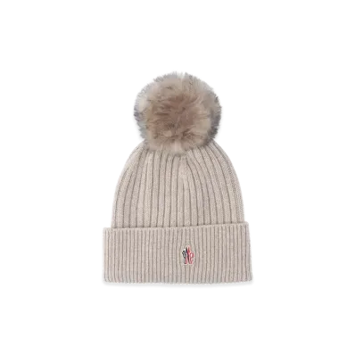MONCLER Women's Grenoble Hats "Beige"