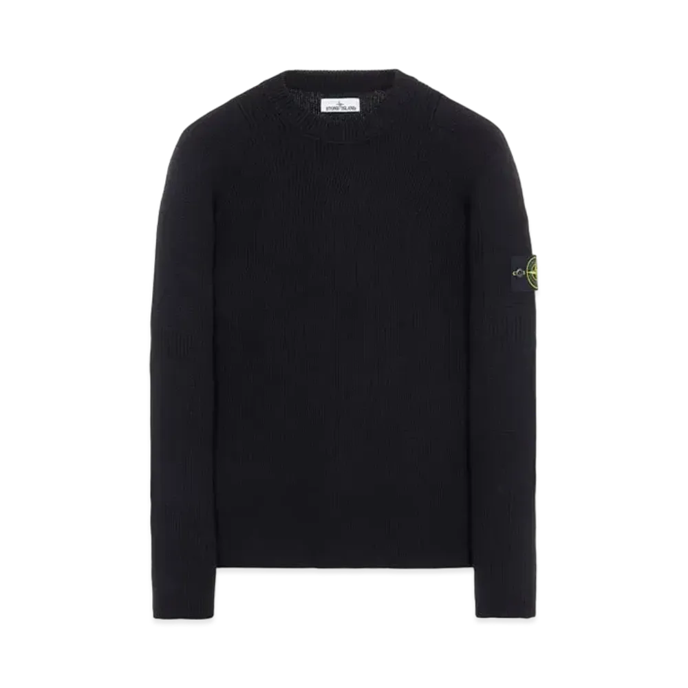 Stone Island 550A7 COMFORT WOOL COTTON "Black"