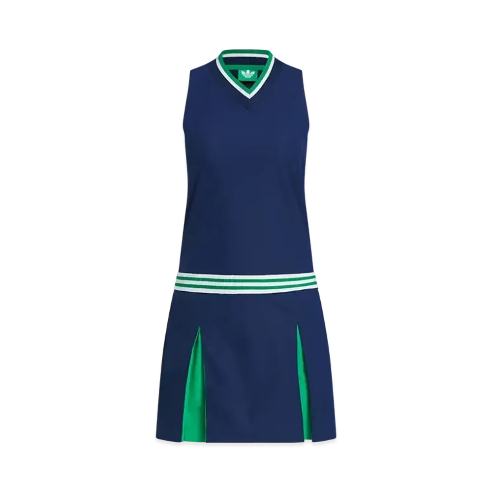 adidas Originals Golf V-neck Sleeveless One Piece "Night Indigo"