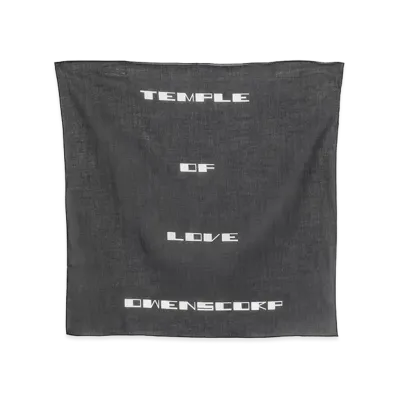 Rick Owens DRKSHDW Scarfs "Black"