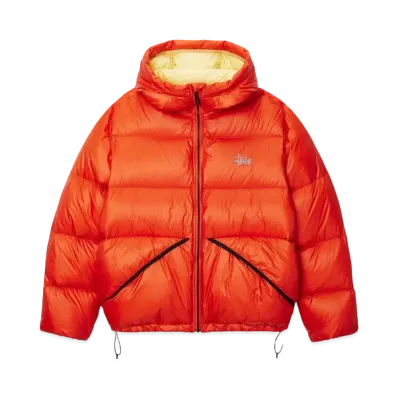 Stussy Down Parka Micro Ripstop "Cayenne"