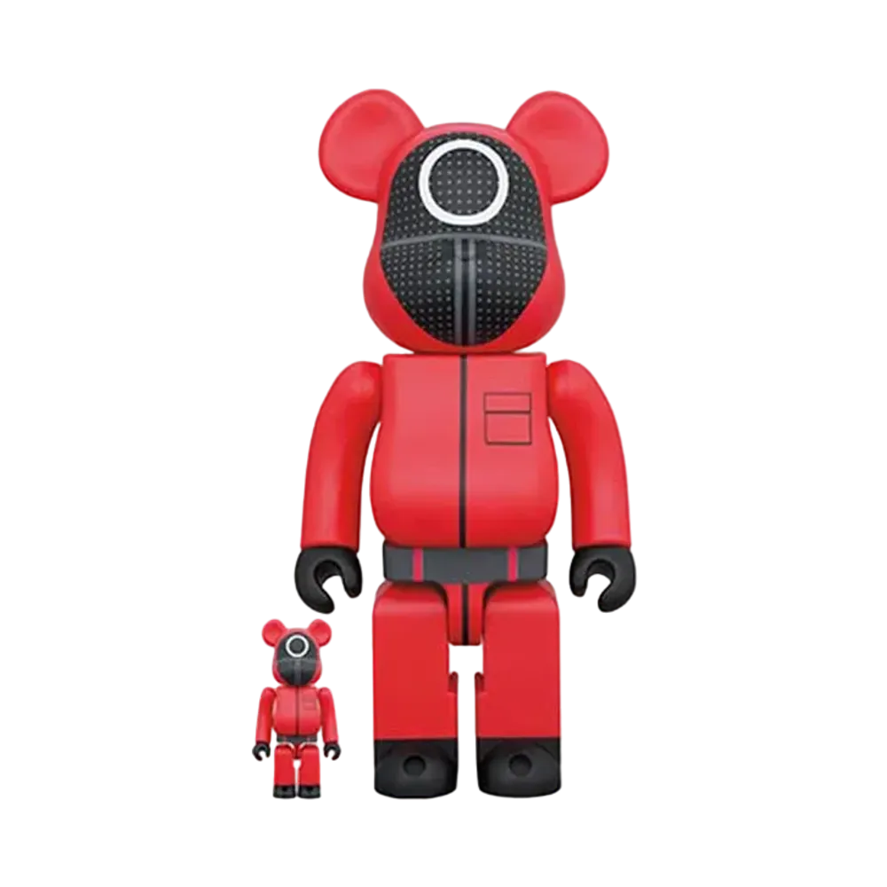 Bearbrick SQUID GAME GUARD “○” 100% & 400%