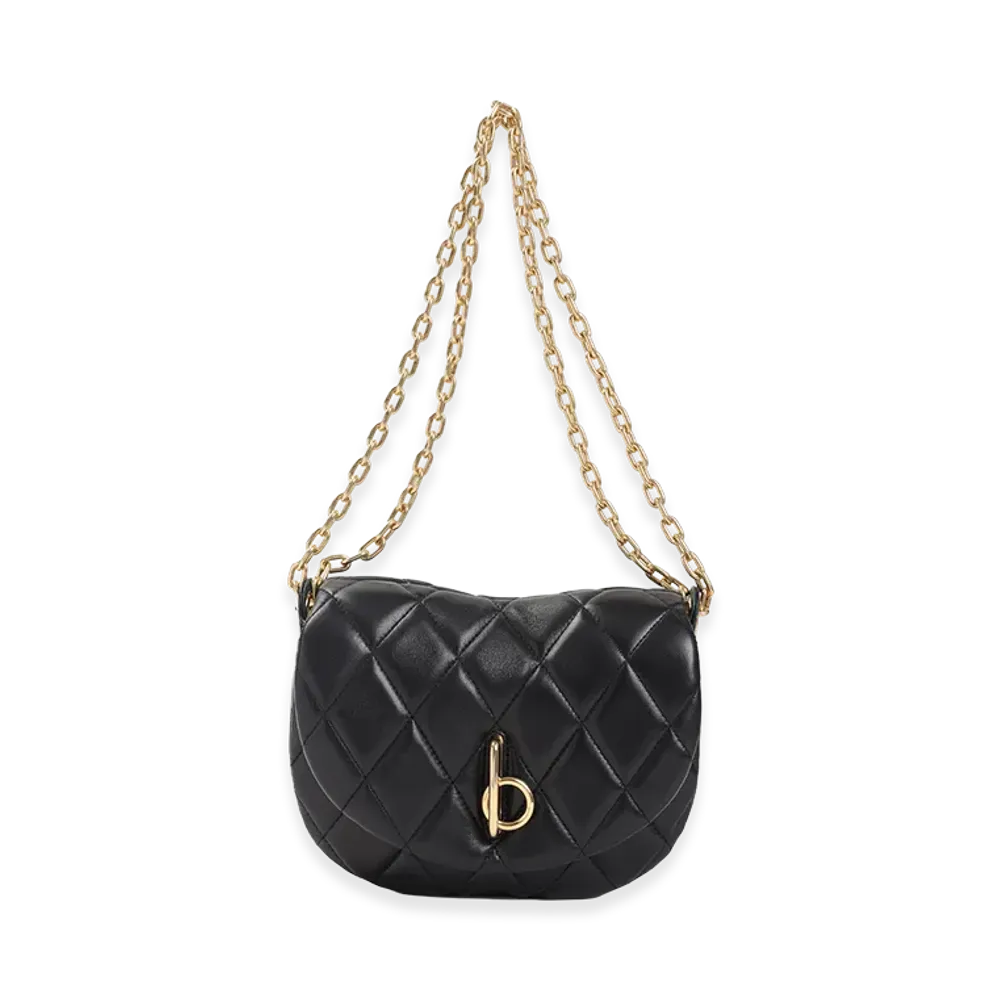 Burberry Women's Rocking Horse Shoulder Bag "Black"