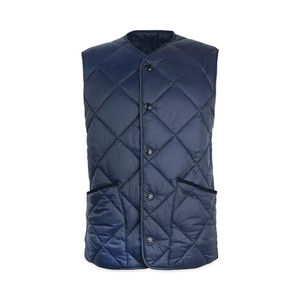 Barbour Liddesale Gilet Quilted Vest "Navy"