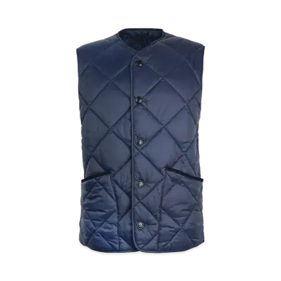 Barbour Liddesale Gilet Quilted Vest "Navy"