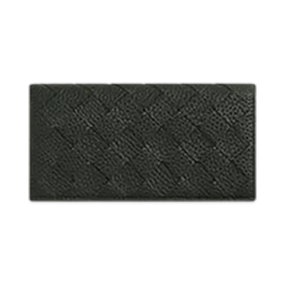 Bottega Veneta Intrecciato With Coin Purse Long Wallet "Dark Green"