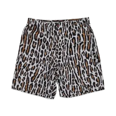 WACKO MARIA LEOPARD SHORTS "Grey"