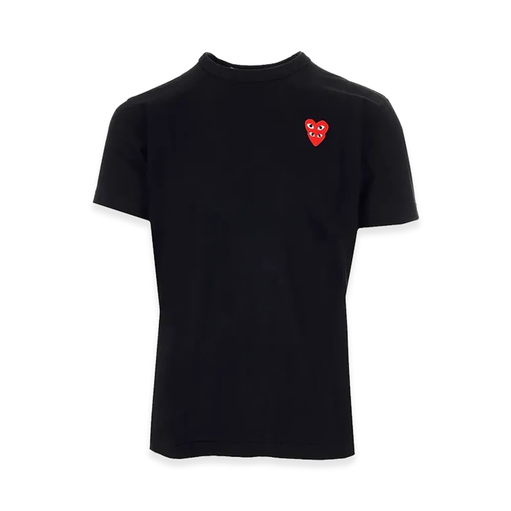 PLAY COMME des GARCONS T-Shirts "Black"