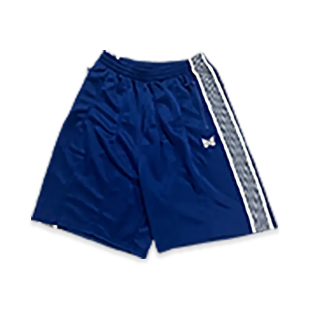 NEEDLES H.D. Shorts Poly Smooth "Royal"