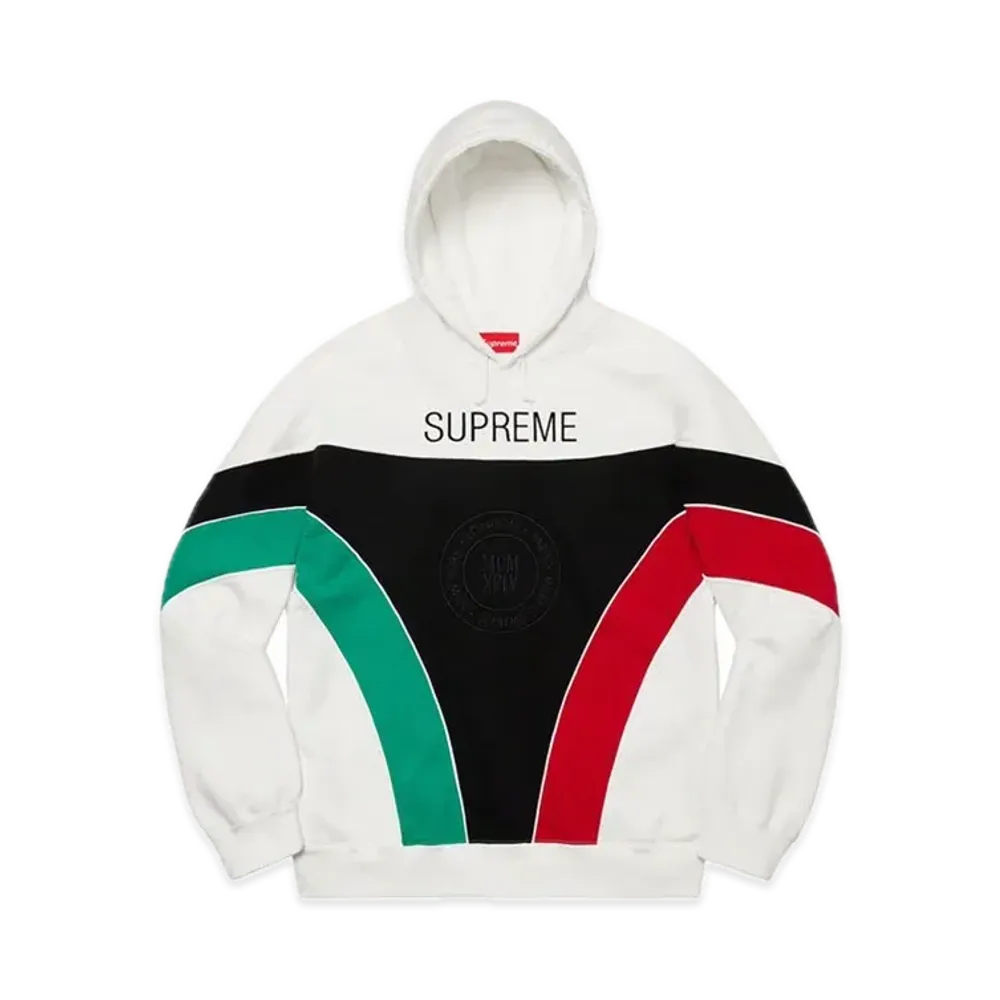 Supreme Milan Hooded Sweatshirt "White"