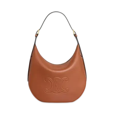 CELINE Medium Heloise Bag Cuir Triomphe In Supple Calfskin "Tan"