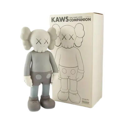 KAWS Five Years Later Companion Figure "Grey"