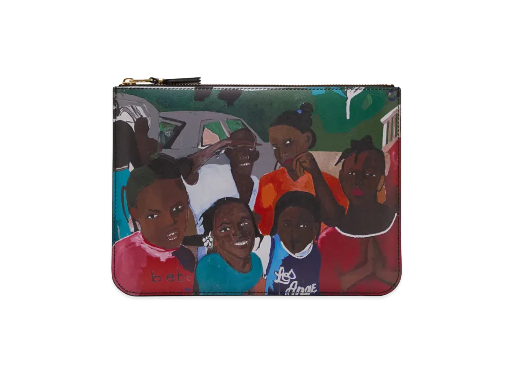 COMME des GARCONS CDG Wallet Henry Taylor Zip Pouch "Multi"