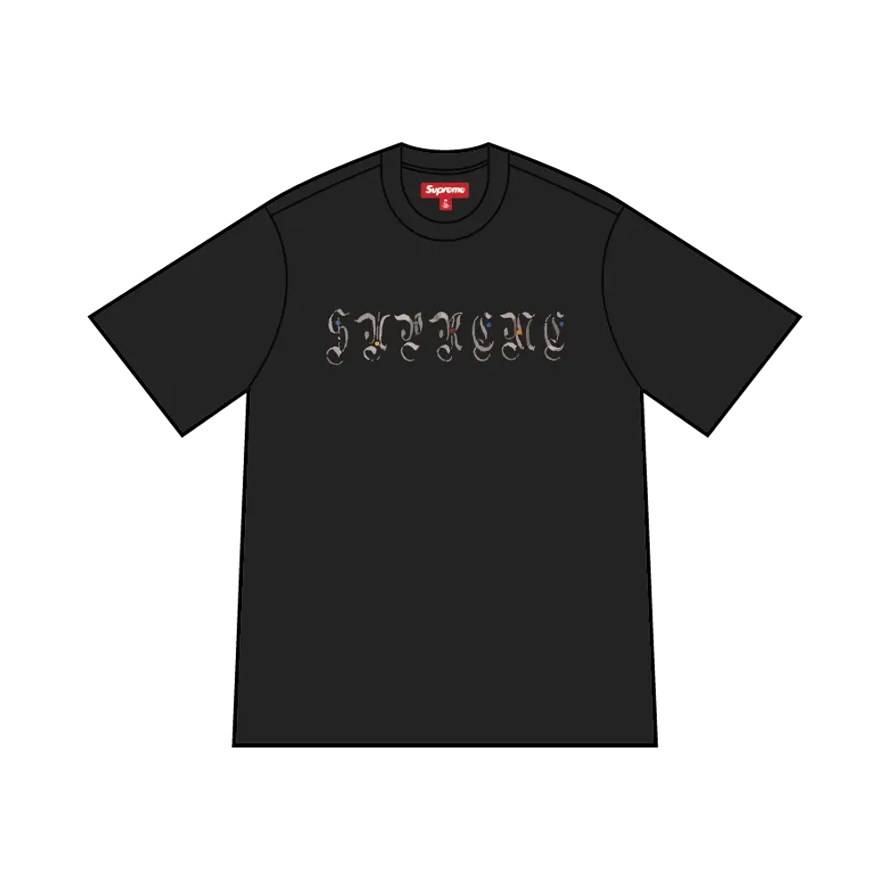 Supreme AOI Gems S/S Top "Black"