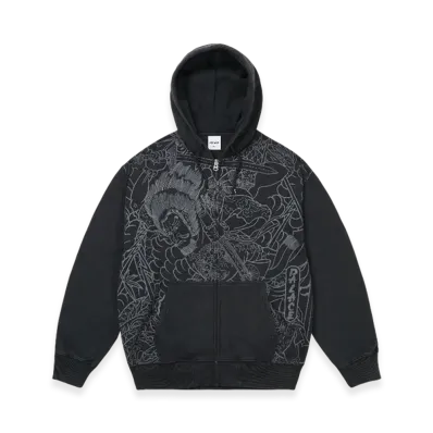 PALACE Susanoo Zip Hood "Black"