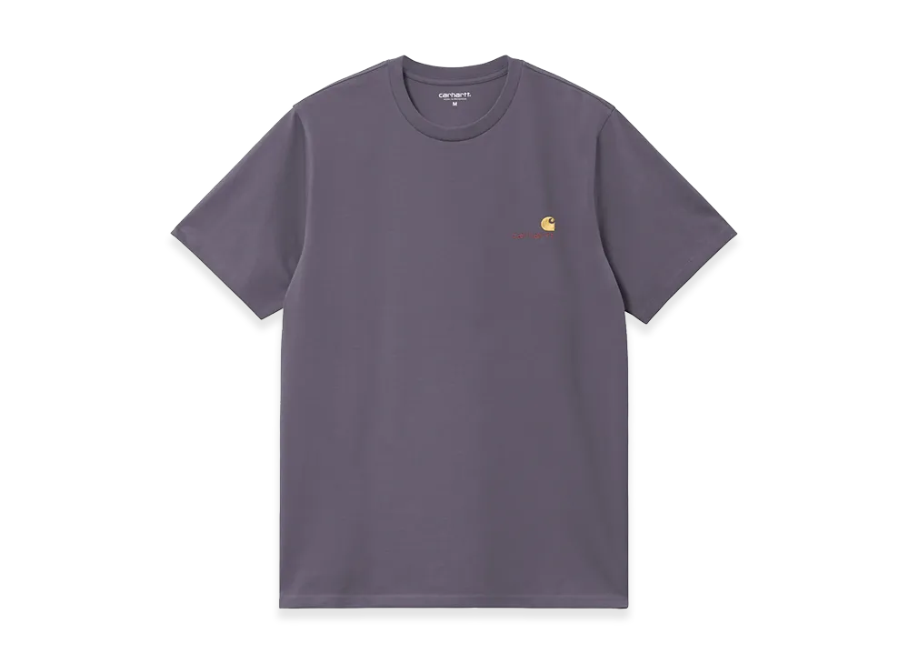 Carhartt WIP S/S American Script T-Shirt "Shady Purple"