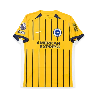 Nike 25-26 Brighton & Hove Albion FC 3rd Jersey #22 Kaoru Mitoma "Yellow"