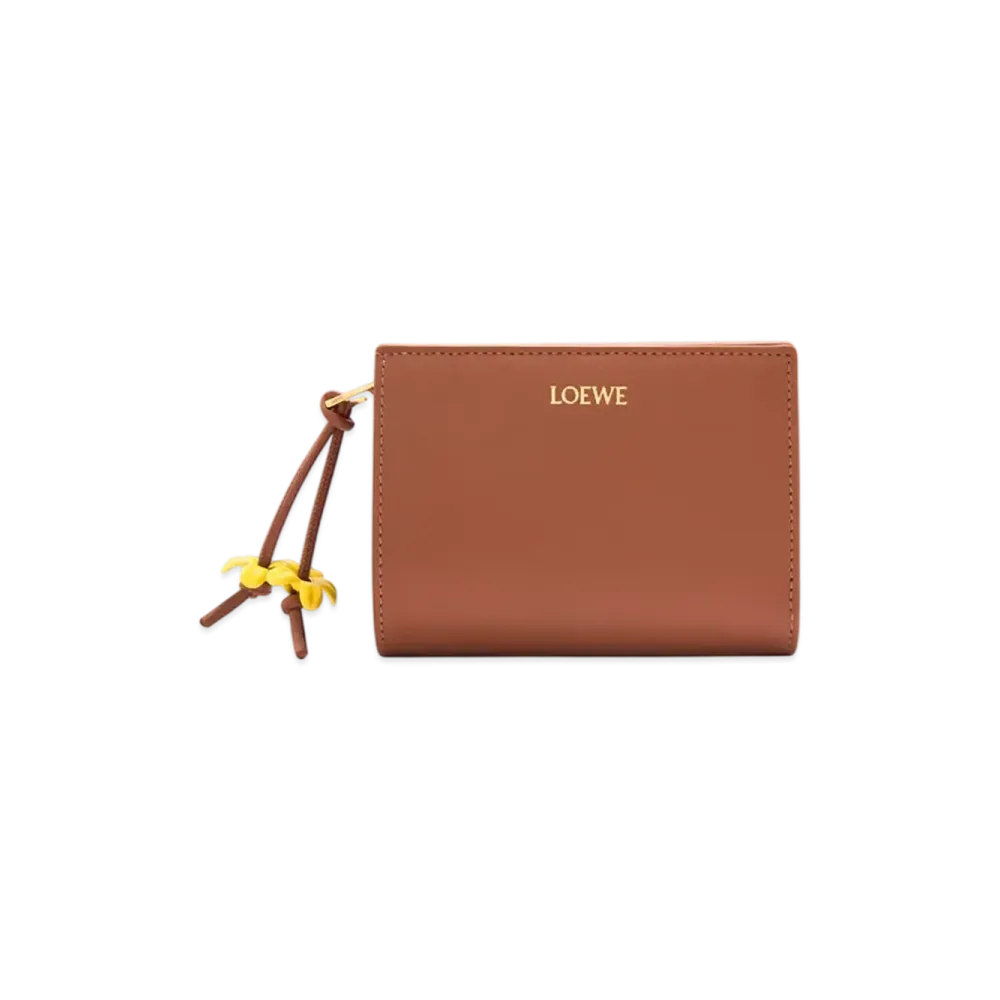 LOEWE Compact Wallet "Tan/Sunny"