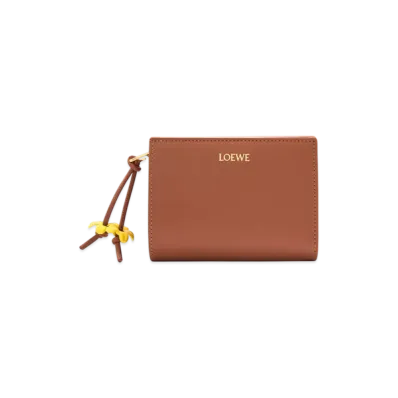 LOEWE Compact Wallet "Tan/Sunny"