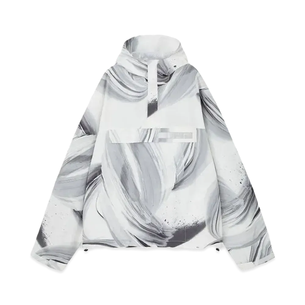 MAGIC STICK BADBOY PSYCHOTEK ANORAK JACKET "MONOCHROME BRUSH"