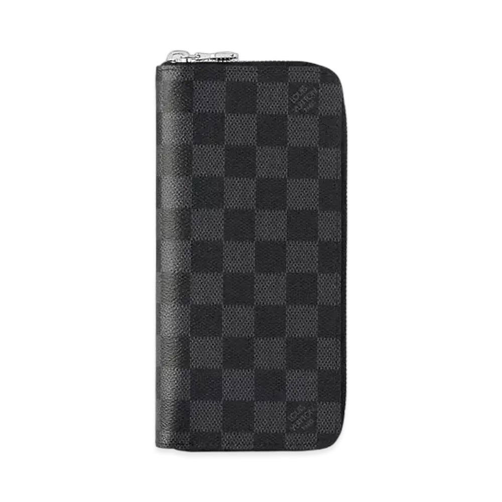 Louis Vuitton [New Model] Zippy Wallet Vertical Damier Graphite