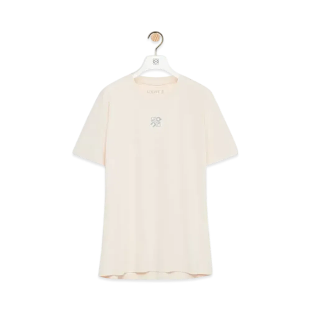LOEWE x On Active T-Shirt in Technical Jersey "Ivory"