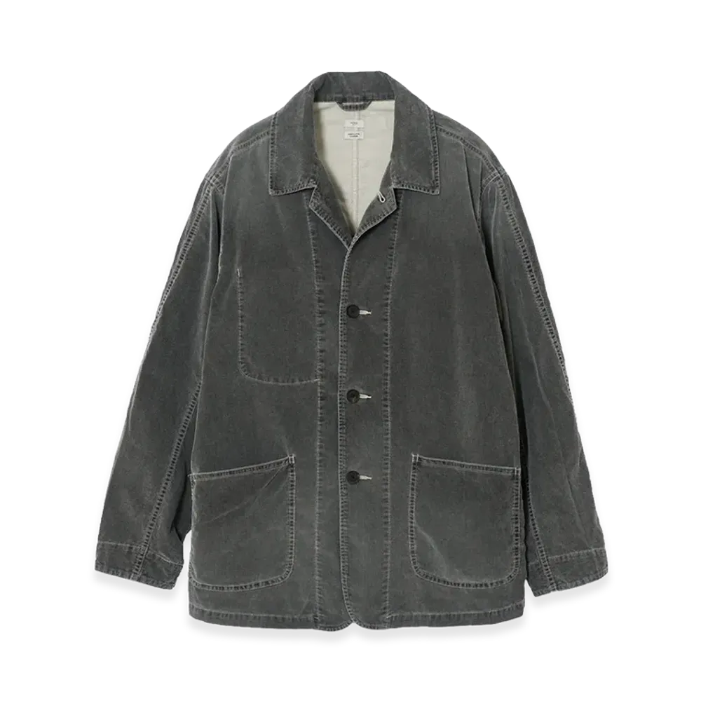 YOKE Corduroy Coverall Jacket "Black"
