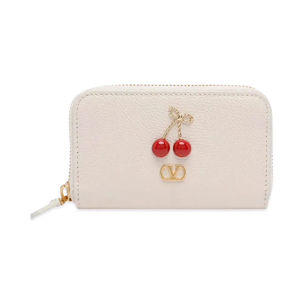 Valentino Women's Cherryfic Wallet "White"