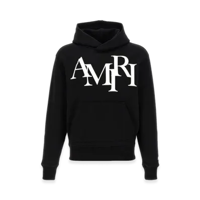 AMIRI Staggered Hoodie "Black"