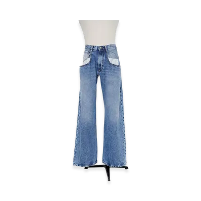 Maison Margiela Women's Decortique Denim Pants "Blue"