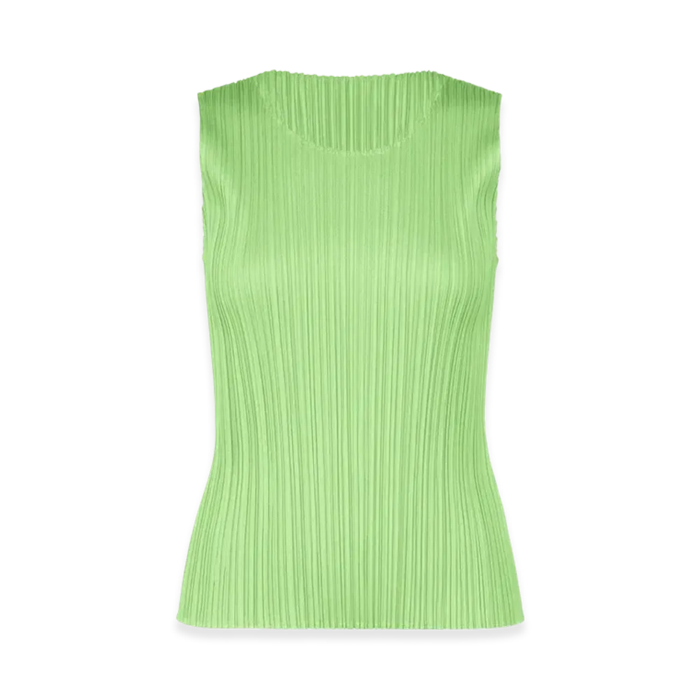 PLEATS PLEASE ISSEY MIYAKE New Colorful Basics 4 "Light Green"