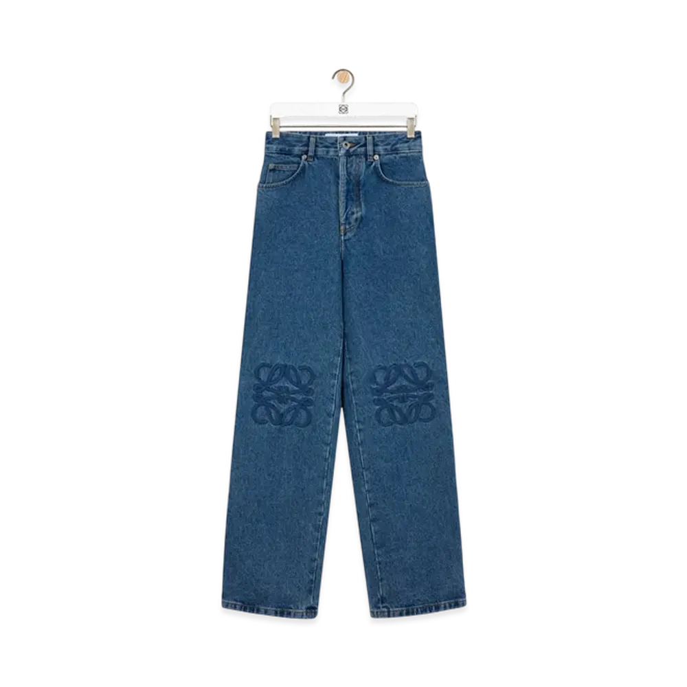 LOEWE Anagram Baggy Jeans "Jeans Blue"