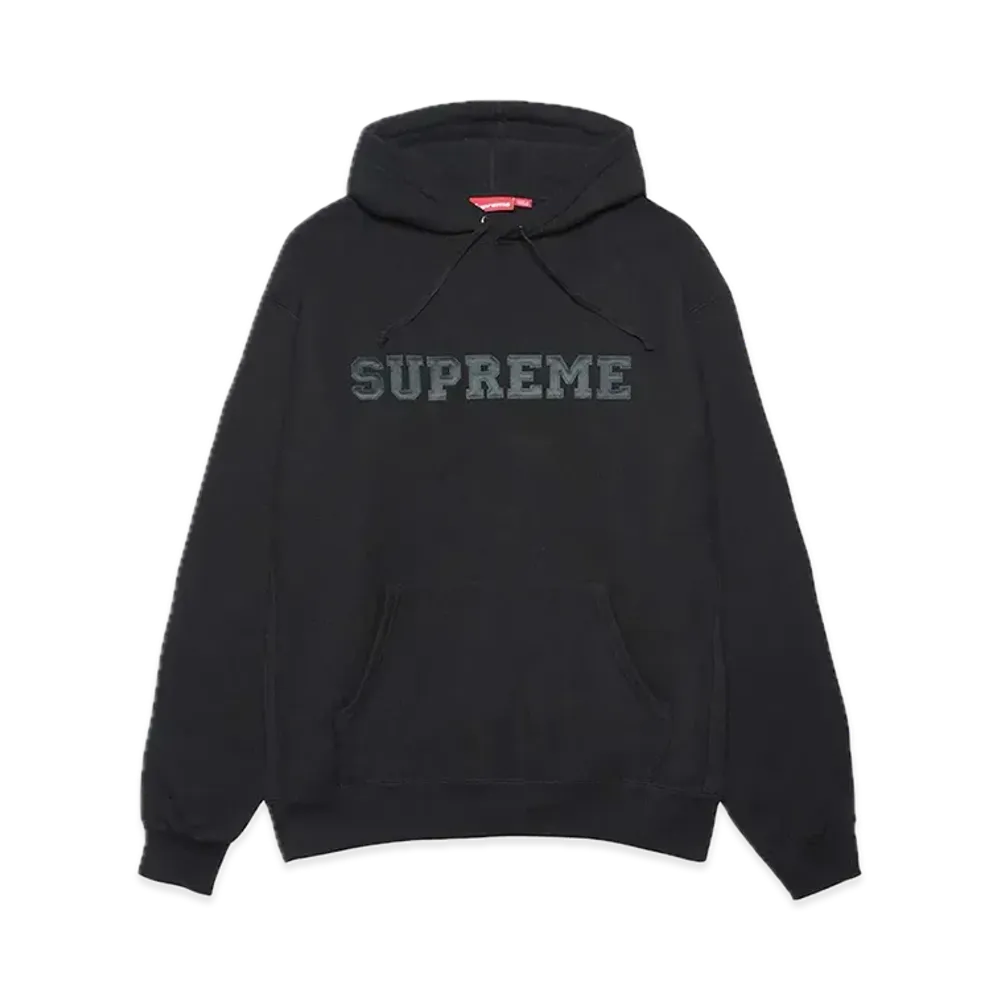 Supreme Collegiate Hooded Sweatshirt "Black"